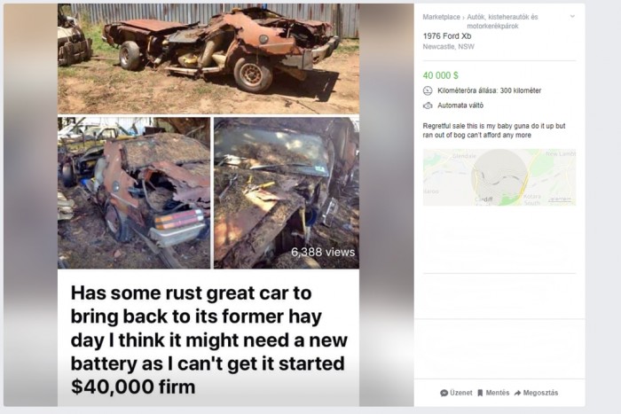 Ömlik az irónia ebből az használt autó hirdetésből 3