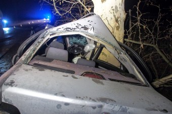 Megrázó fotókon az izsáki halálos baleset