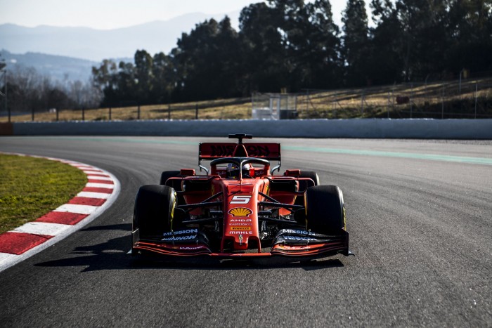 F1: Vettel megjáratta az új Ferrarit