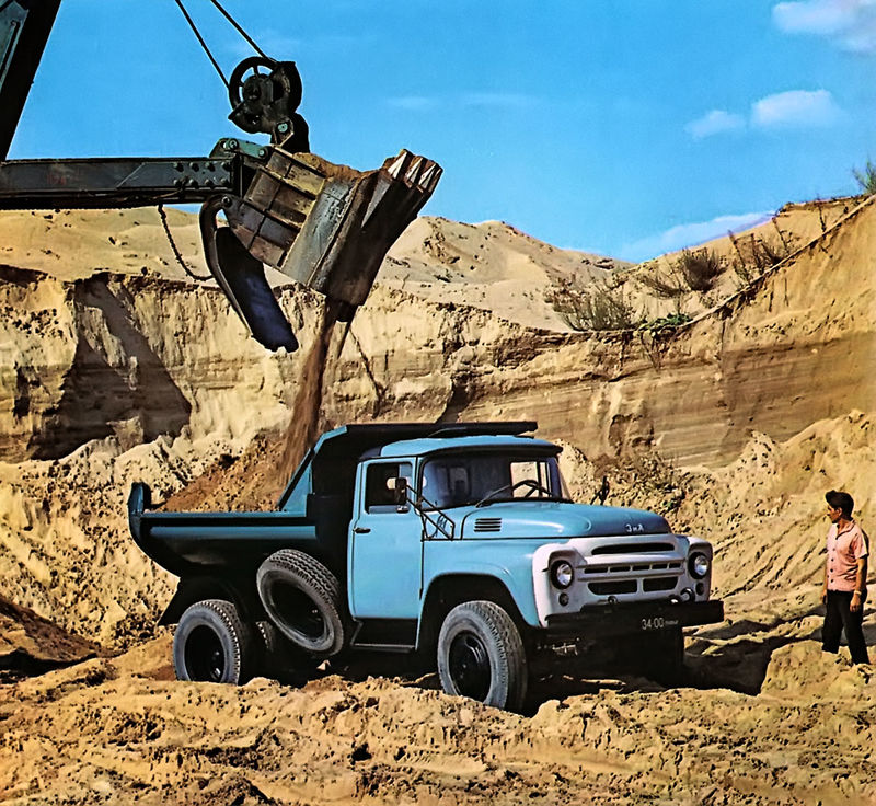 Ezért volt kék-fehér a legendás ZIL teherautó 3