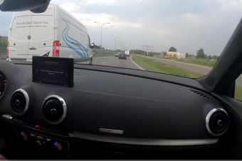 Fékteszttel büntetett a felbőszült audis, de kiakadt, amikor ugyanazt kapta