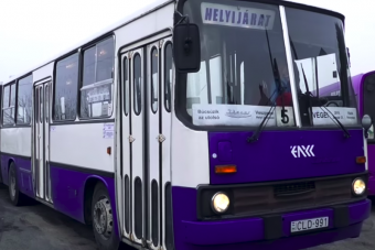 Elbúcsúzott az utolsó Ikarus is Veszprémben