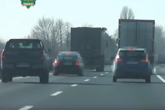 Ezért volt komoly rendőri ellenőrzés az M7-esen