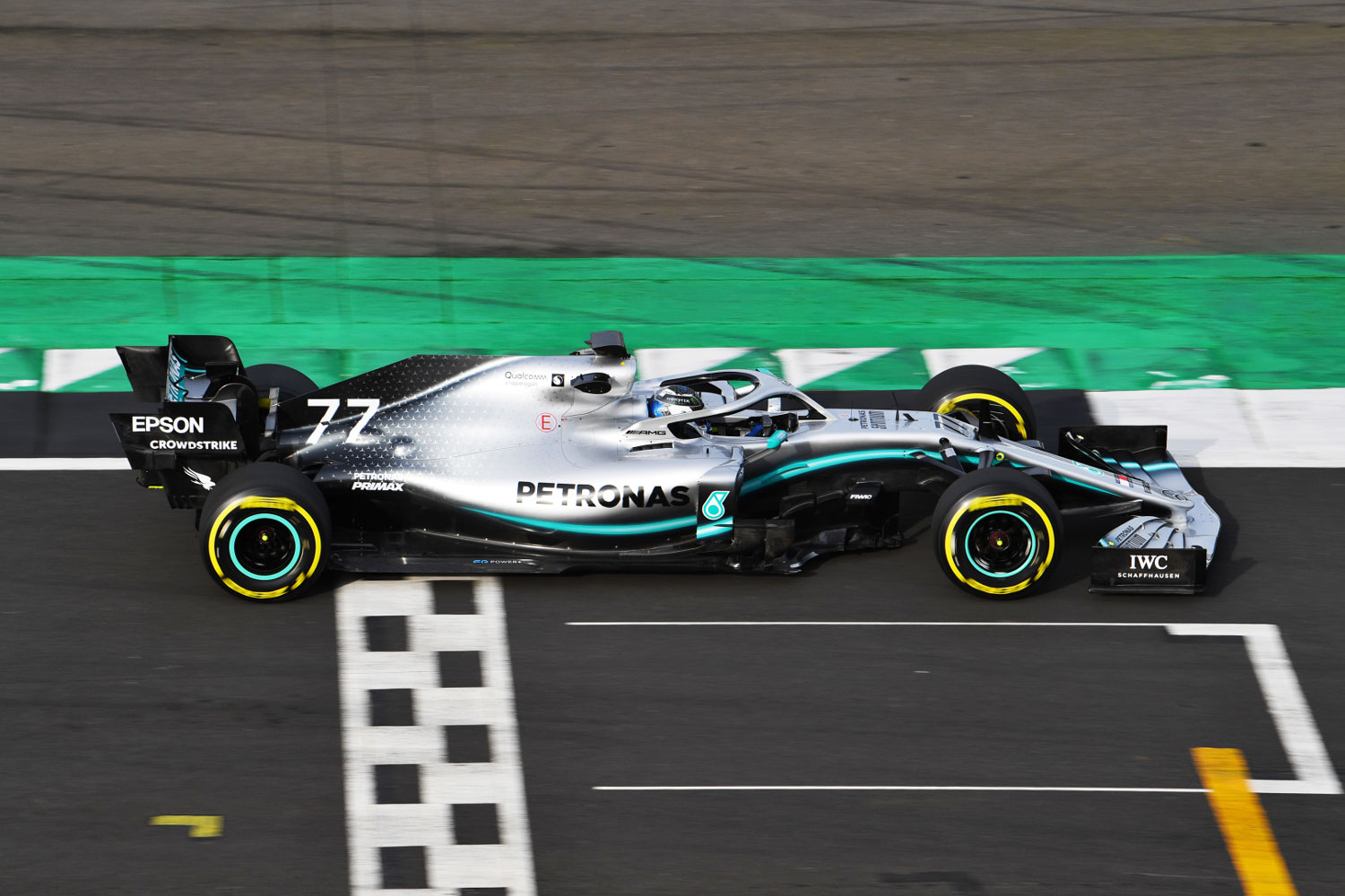 F1: Megérkezett Hamilton idei Mercedese 1