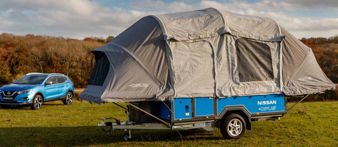 Villanyautók levetett akkuja táplálja a lakókocsit
