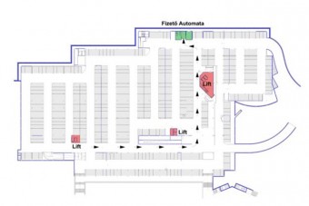 Durva: óránként 700 forint lesz a parkolás ebben a budapesti plázában