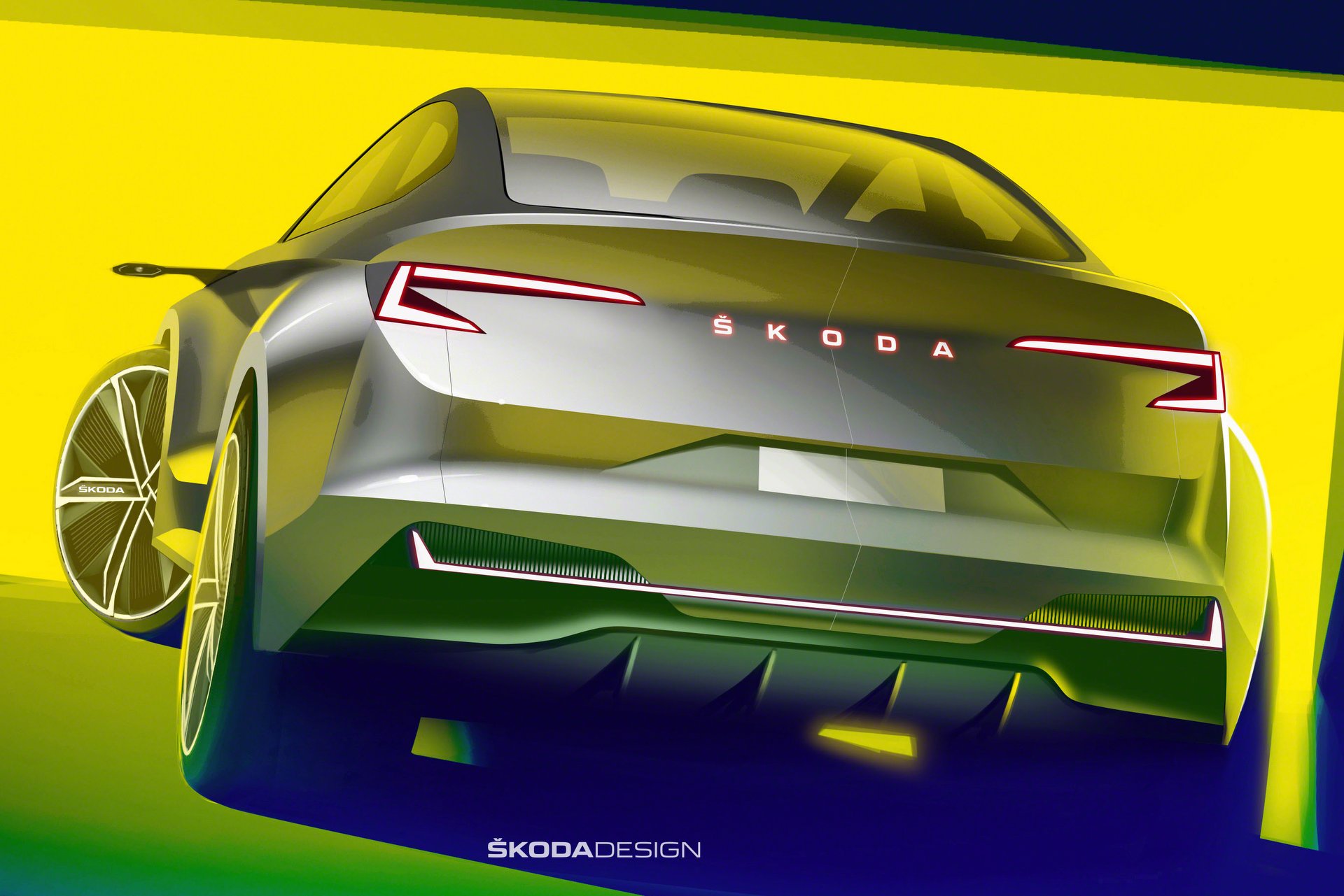 Futurisztikus műszerfalat ígér az elektromos Škoda 3