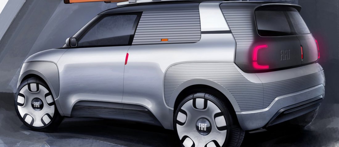 Szétszedhető, összerakható kisautó a Fiattól