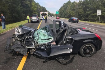 Hihetetlen, hogy ebből élve kiszállt a baleset után