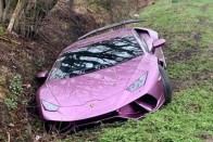 Árokban felejtette a Lamborghinit a milliomos 2