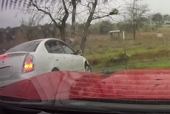 A karma hamarabb utolérte az autóst, mint a Camaro