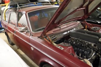 Hihetetlen motor került ebbe az öreg Volvóba
