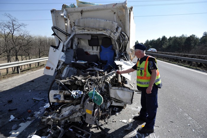 Megrázó fotókon az M5-ösön történt halálos baleset 2