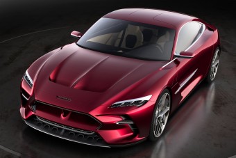 Tisztán elektromos luxus-GT, benzinmotorral