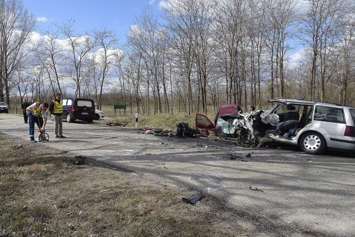 Képeken a Kiskunmajsánál történt halálos baleset 5