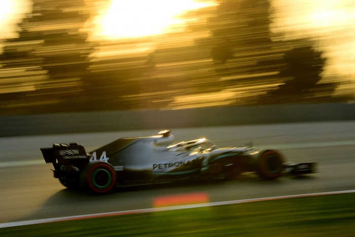 F1: Visszavágott a Merci a teszt végén