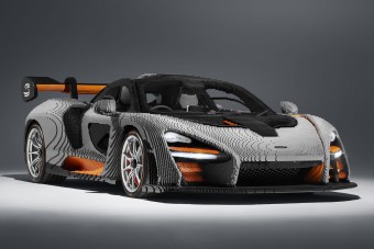 Félmillió elemből készült a LEGO-McLaren