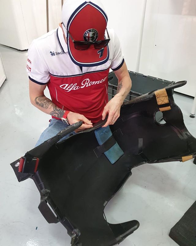 F1: Räikkönen mindig is maga barkácsolta az ülését 1