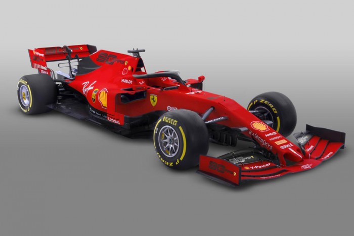 F1: Ilyen a Ferrari szponzormentes festése