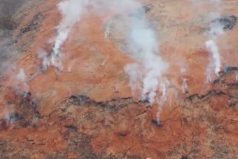 Senki nem vette észre a hét hónapig égő szemetet