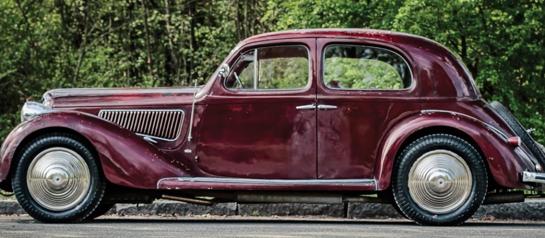 Túlélte a második világháborút is ez az Alfa Romeo