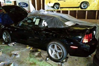 Jobb ötletnek tűnt elrakni ezt a Mustangot, mint vezetni