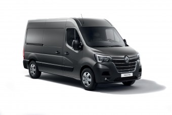 Uzsitálcával érkezik az új Renault Master