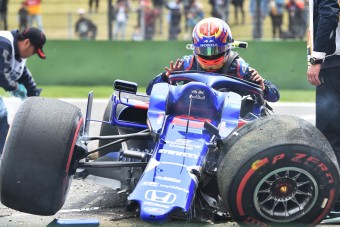 F1: Szánja-bánja balesetét az újonc