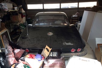 Garázsban leltek rá erre a patinás Corvette-re