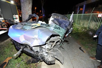 Megrázó fotókon a budapesti halálos baleset