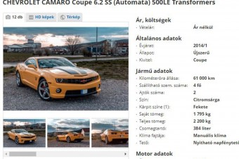 Ha csicska vagy és félsz a sebességtől, meg ne vedd - írja az eladó