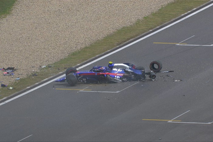 F1: Csúnya baleset az időmérő előtt