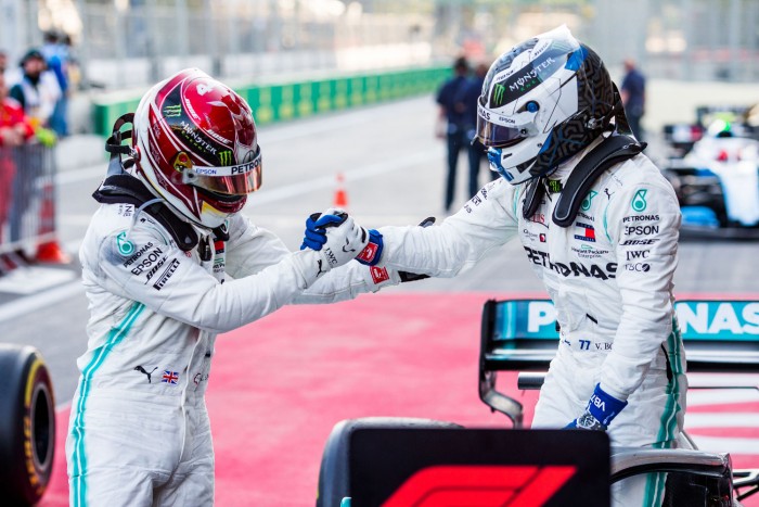 F1: Bottas ráérzett, hogyan verheti Hamiltont?