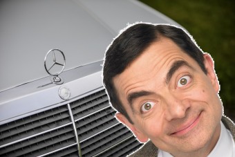A tiéd lehet Mr. Bean kultikus Mercedese
