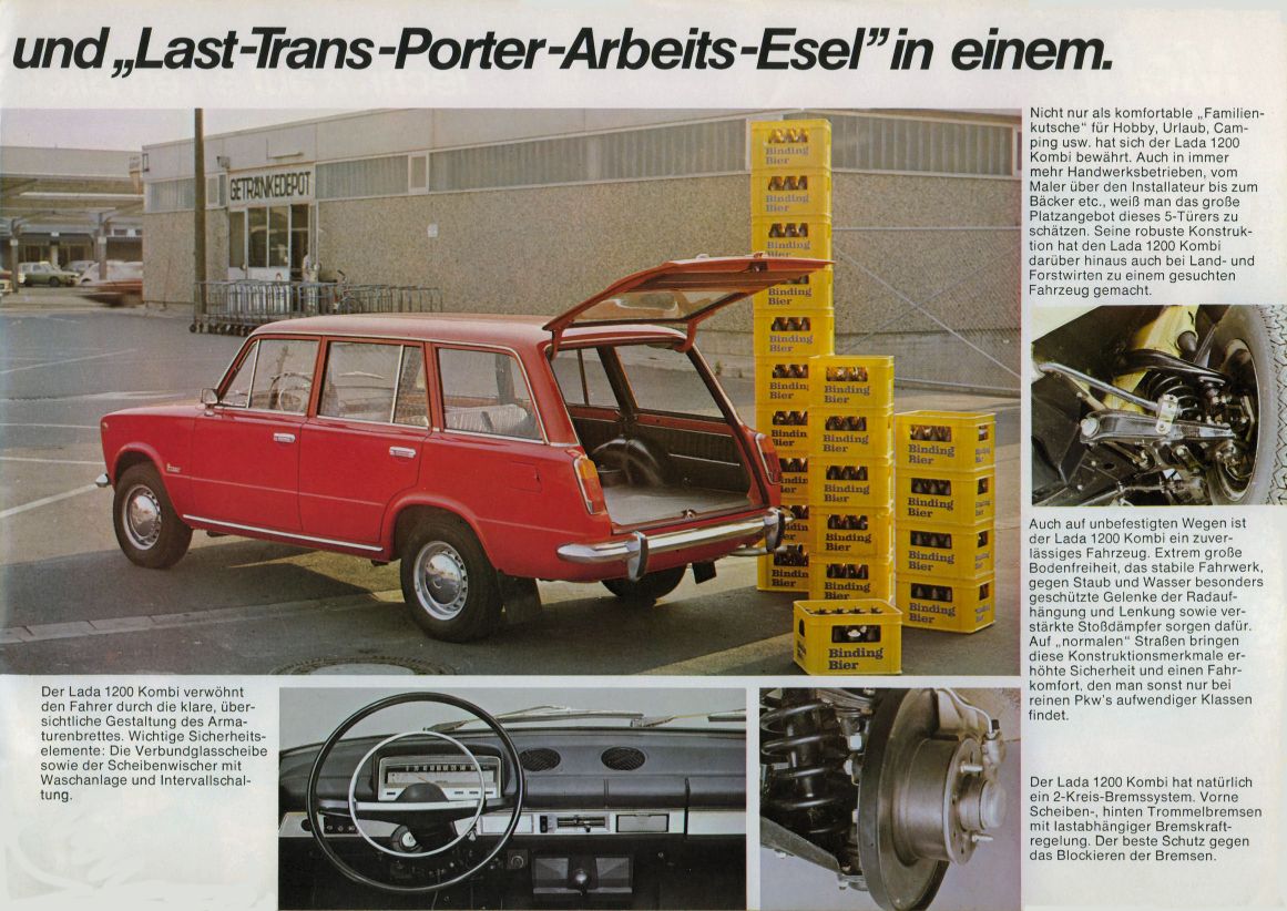 Volt idő amikor rengeteg sörrel próbáltak Ladát eladni a németeknek 1