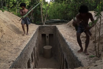 Őrület mit hozott össze két férfi puszta kézzel a dzsungelben