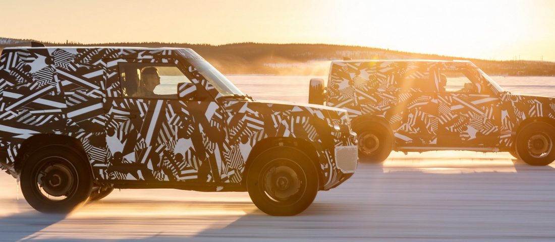 Prototípusként is igát von az új Land Rover Defender