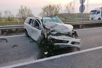 Megbénult az M1-es és környéke Győrnél