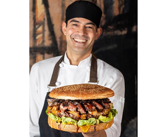 Egy hamburger, mely a családnak is elég 1