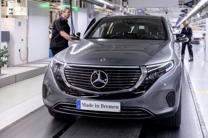 Már gyártják a Mercedes villanyautóját 1 Már gyártják a Mercedes villanyautóját 1