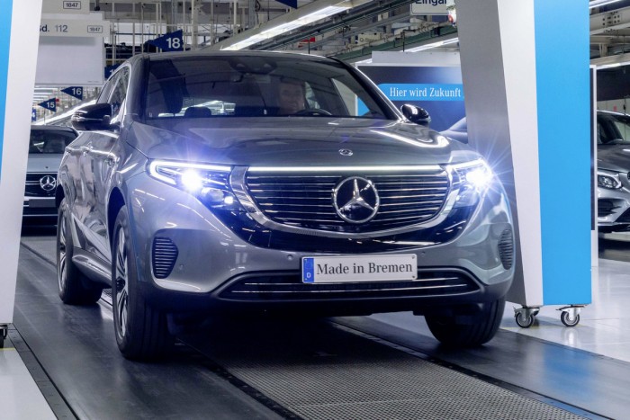 Már gyártják a Mercedes villanyautóját 5 Már gyártják a Mercedes villanyautóját 5