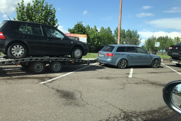 Katasztrofális vontatást mutattak be a románok az M3-ason 4