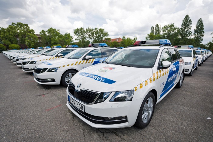 Ötszáz vadiúj autót kaptak a rendőrök, ezek azok
