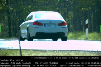 Ilyen nincs: egy nap alatt háromszor mérték be a magyar BMW-st