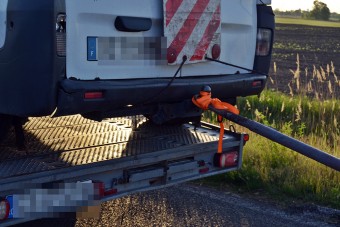 Újabb elképesztő román szerelvényt kaptak el a rendőrök az M5-ösön, ez már beteg