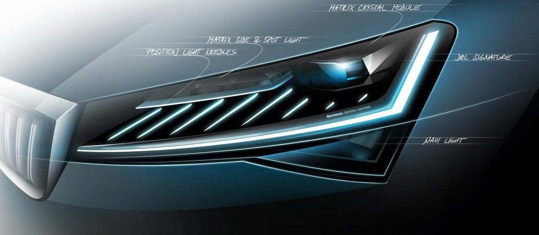 Luxusautós funkcióval érkezik az új Škoda Superb