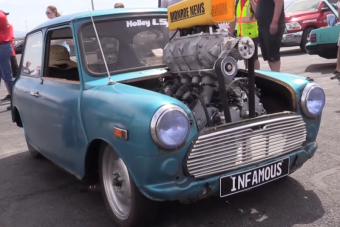 Egy V8-as kompresszoros Mini már az abszolút őrület?