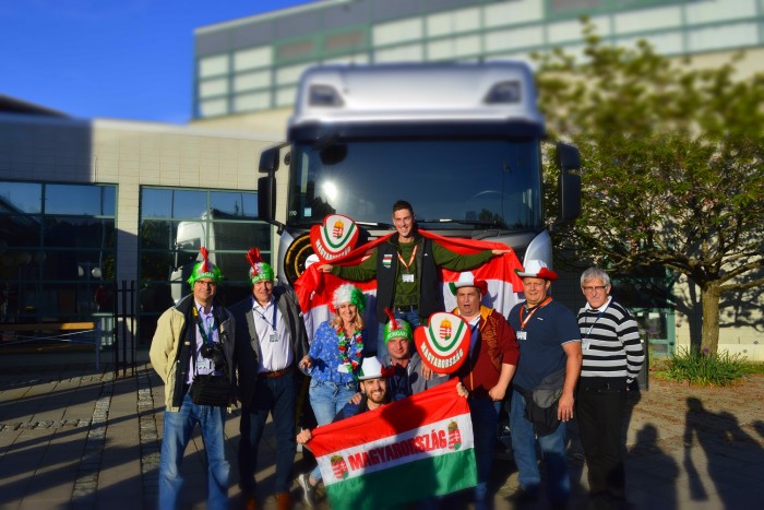 Magyar kamionos Európa legjobbjai között 1 Magyar kamionos Európa legjobbjai között 1