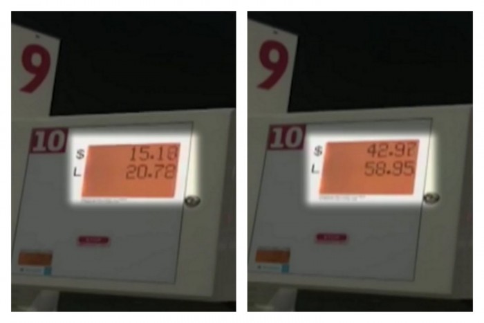 Fondorlatos átverés vagy műszaki hiba a benzinkúton?