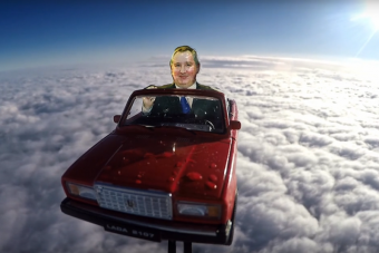 Itt az oroszok válasza az űrbe lőtt Teslára